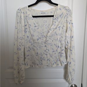 Reformation Nell top in colour Laurel size 6